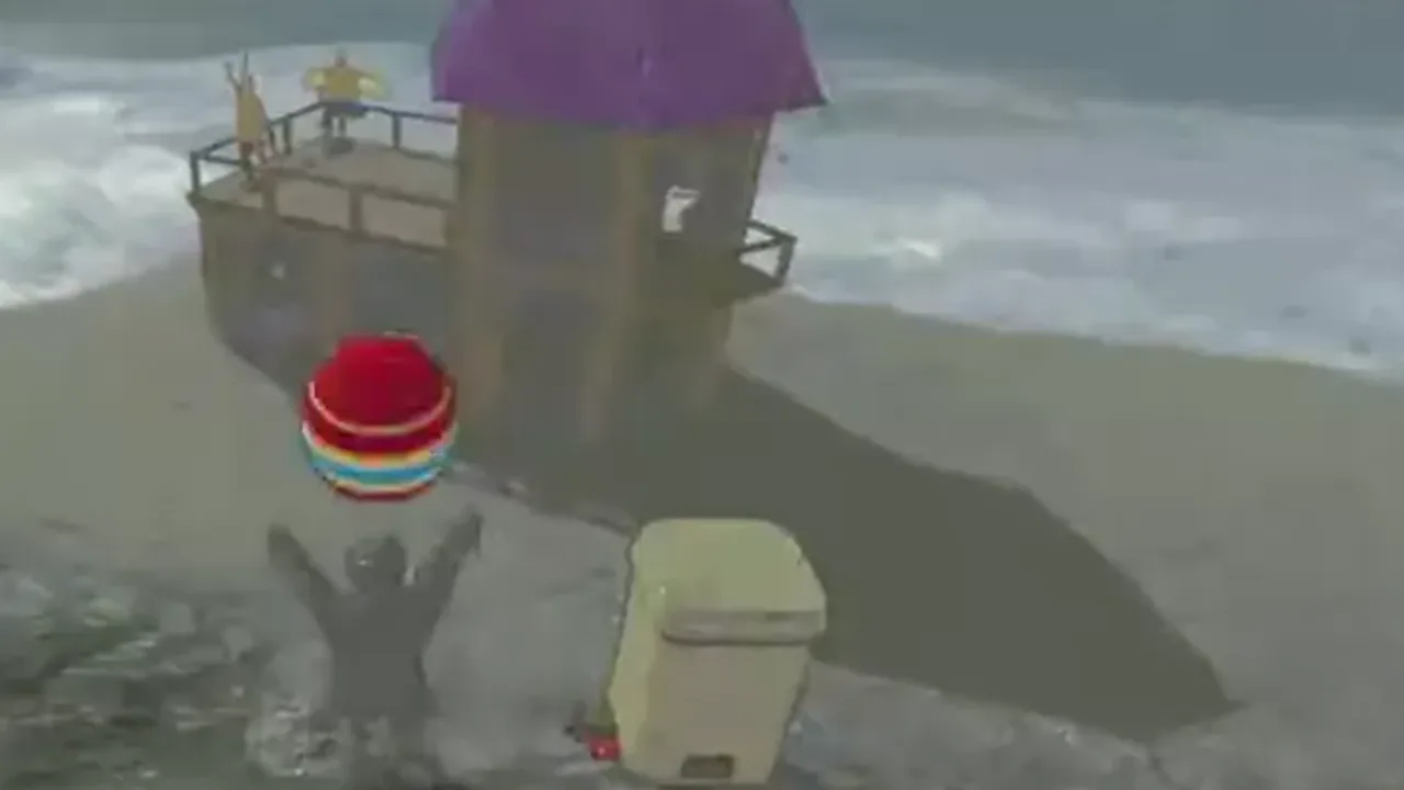Burglin Gnomes Bob NPC hauling stolen items near the gnome home